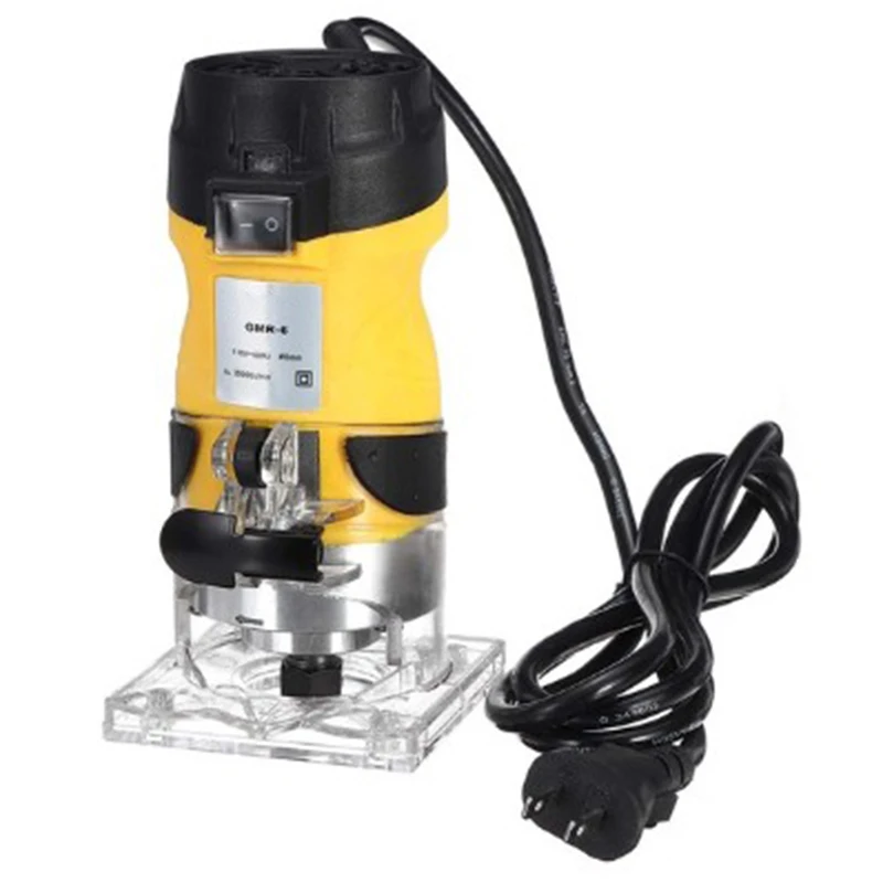 600 Вт деревообрабатывающий электрический триммер для фрезерования древесины