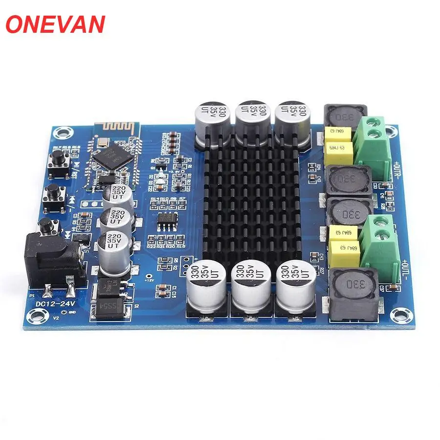 2x120 Вт Мощность Bluetooth двухканальный цифровой усилитель модуль TPA3116D2 XH-M548 аудио