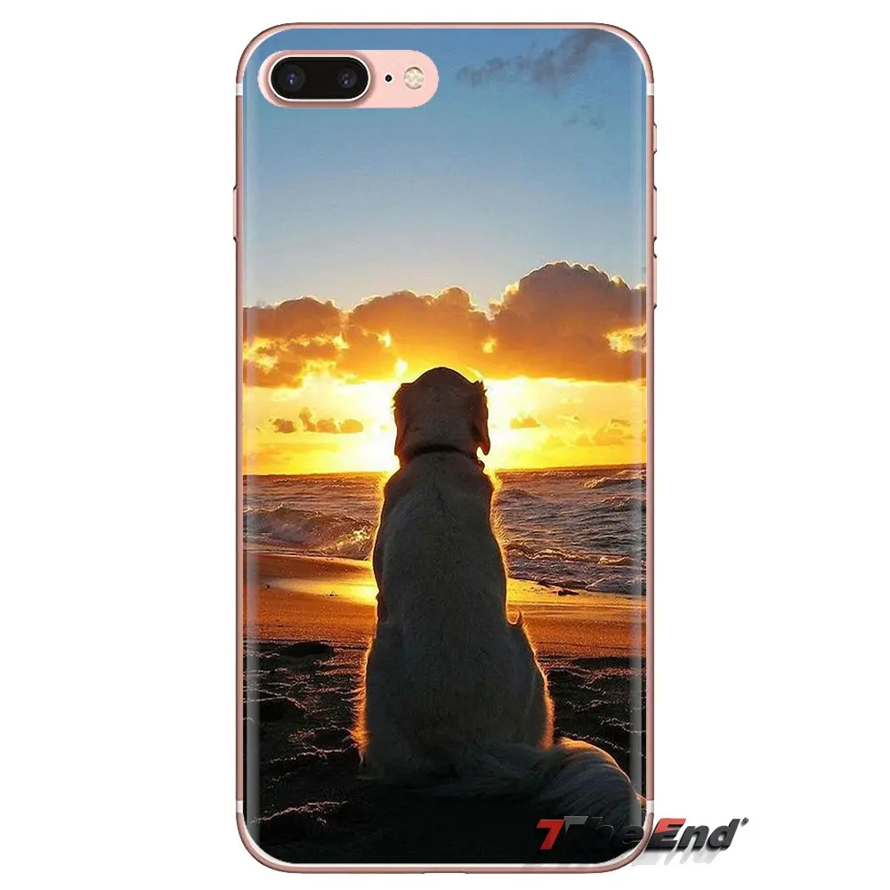 Силиконовый чехол для животных золотистый ретривер собак Xiaomi Mi4 Mi5 Mi5S Mi6 Mi A1 A2 5X6X8 9