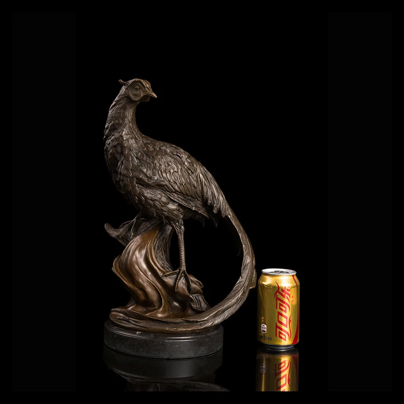 ArtsHom DW 044 Птицы бронза Art Украшение Бронзовая птица на дереве статуя Скульптура