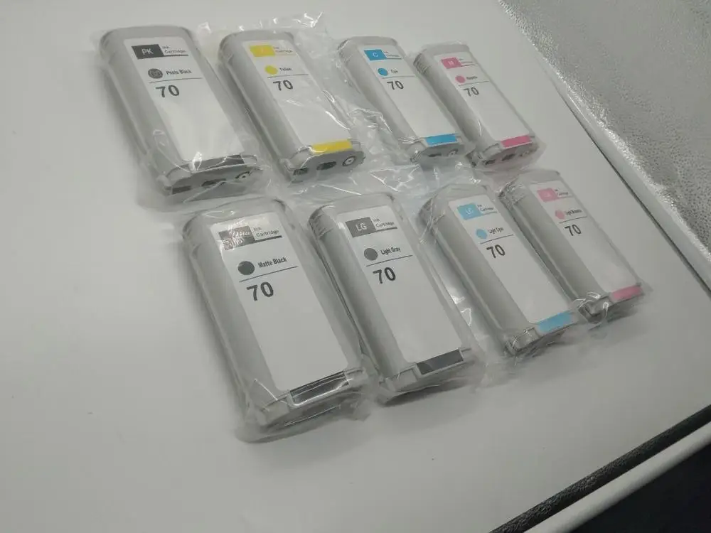 Восстановленный чернильный картридж JIANYINGCHEN для HPs 70 дизайнерского принтера Z2100