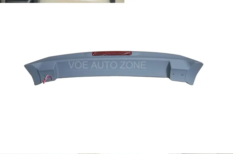 FJ120 4000 2700 ABS Пластик спойлер заднего крыла с светодиодный для Toyota Prado FJ120 4000 2700 2003-2009