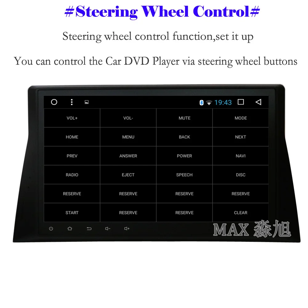 Макс Android 8 1 автомобильный DVD для Honda Accord Североамериканская версия Радио RDS Bluetooth