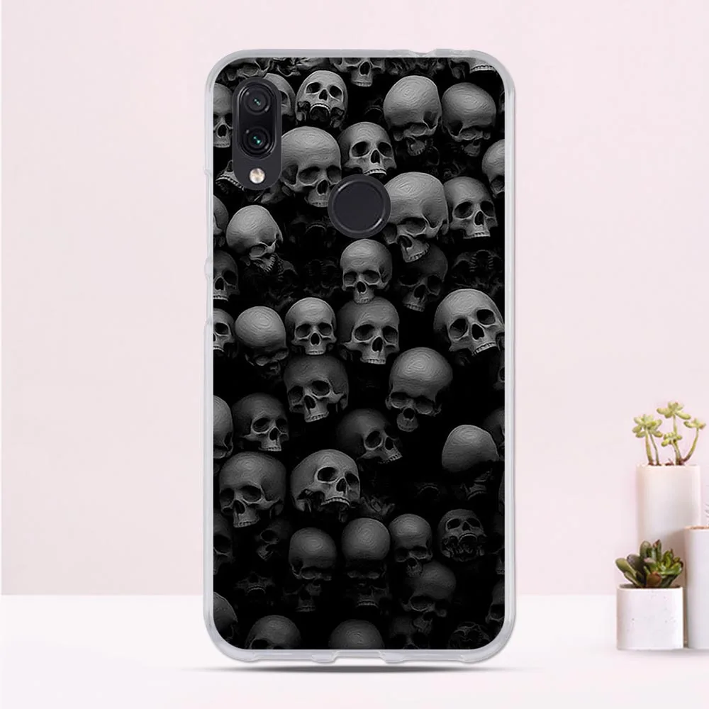 20 Чехол для телефона Redmi Note 7 Pro, чехол из мягкого ТПУ для Xiaomi Redmi Note7 Pro, чехол, задняя защитная крышка, чехол для Xiomi Redmi Note 7, чехол - Цвет: 20