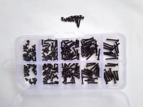 240 шт. m2 Филлипс круглая голова Нержавеющая сталь винт сплава болт Ассортимент