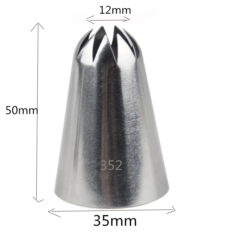 Насадка для крема торта 352 # наконечники выпечки насадки принадлежности