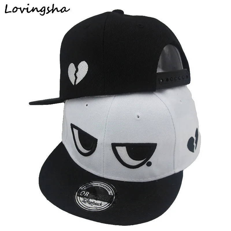LOVINGSHA Boy Baseball Cap For 3 8 Years Old Children Funny Eyes And Mole Design Snapback Adjustable Girl CC034|baseball cap|baseball cap