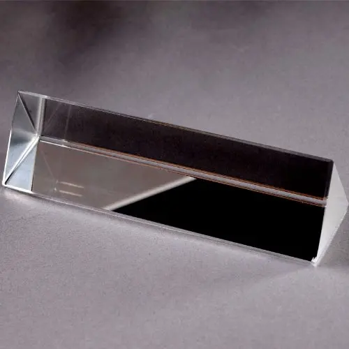 LHLL учебная призма для физики прецизионное Оптическое стекло 4 дюйма|prism glass|optical