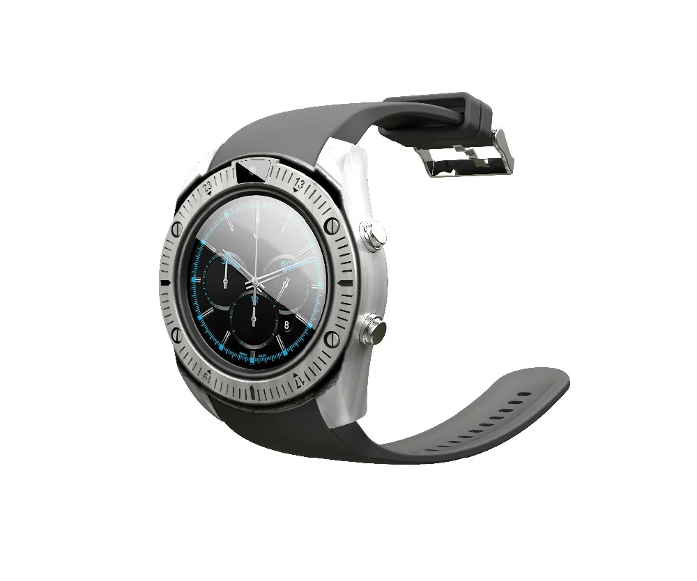 2018 Smartwatch для iPhone KY003 1 54 дюймов Винтаж Bluetooth запястье шагомер Android телефон с Камера