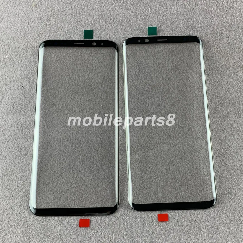 Внешнее стекло для samsung S8plus S8 S9 plus note8 note5 S10 S10plus 10 шт./лот бесплатная доставка