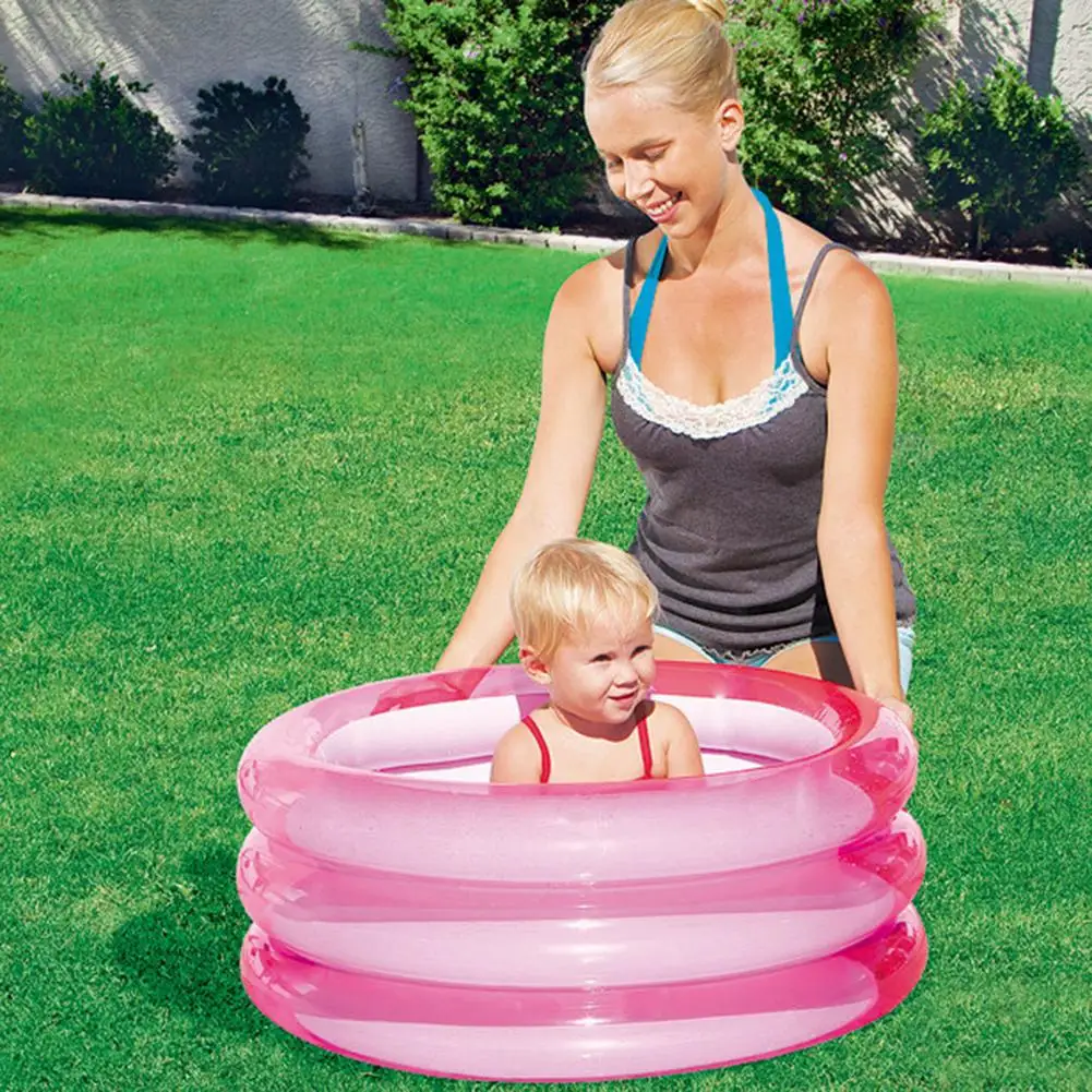 30X70CM Summer Baby Inflatable Swimming Pool Children Round Basin Bathtub Portable Kid Outdoors Sport Play Toys Ocean Ball Pools