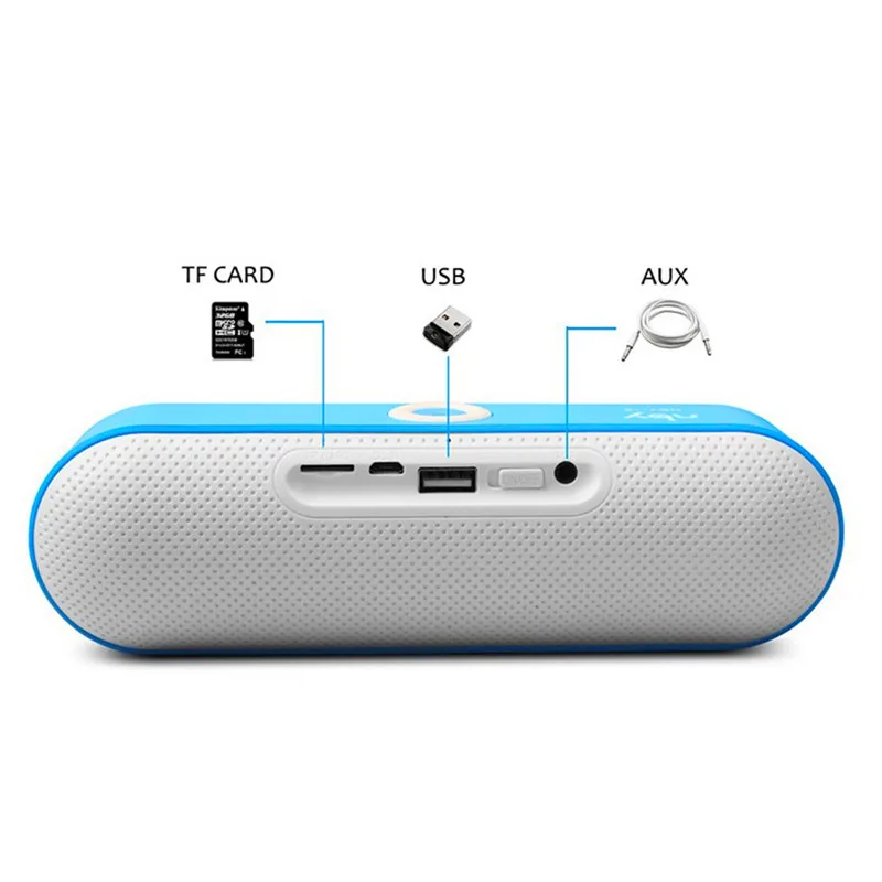 NBY-18 Мини Bluetooth динамик портативный беспроводной s 3D стерео музыка объемная