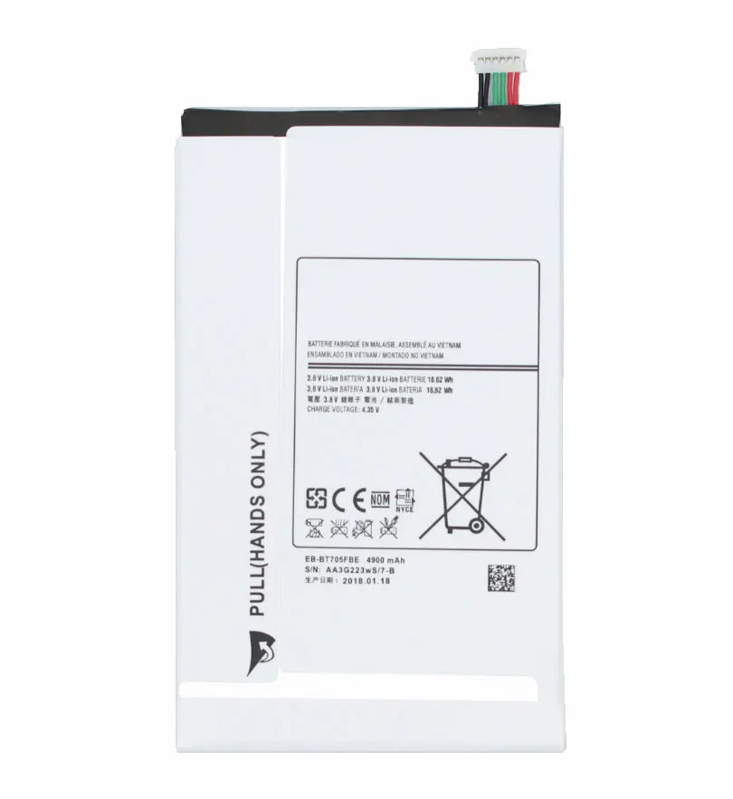 Ciszean 1x4900 мА/ч EB BT705FBE/EB BT705FBC запасная батарея для Samsung Galaxy Tablet Tab S 8 4 SM T700 T705 +