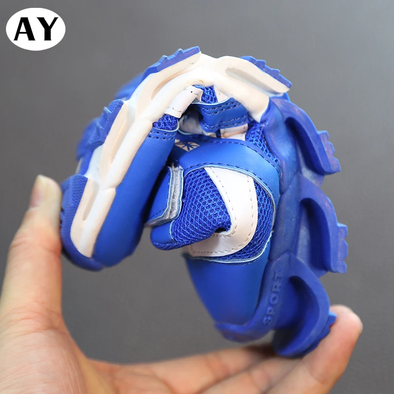 AY/2019 сезон весна осень детская обувь спортивная для мальчиков модная брендовая