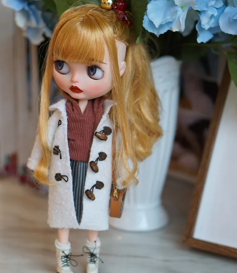 Одежда для кукол Blyth длинная Плиссированная юбка доступно кукла азон S OB24