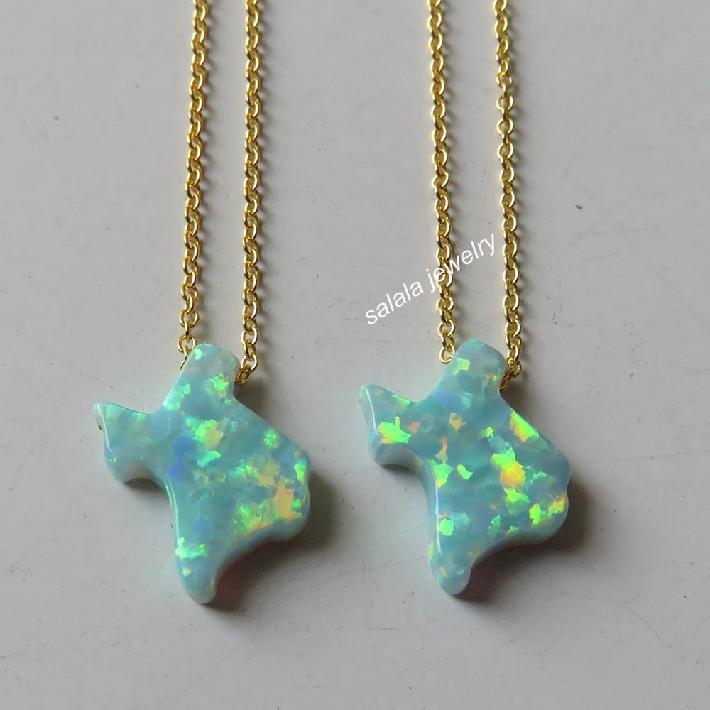 30 шт./лот смешанные цвета 12 мм Ожерелье Из Техасского опала с синтетической