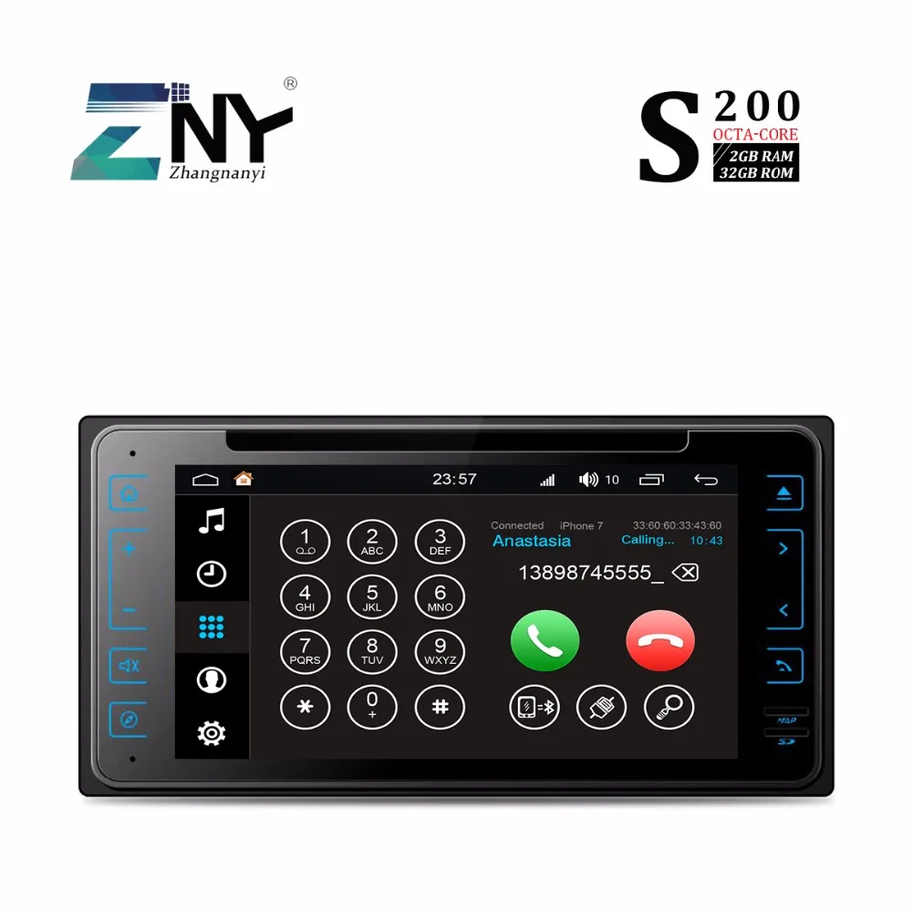 Android 8 0 Универсальный Авто Радио для Toyota серии стерео Bluetooth RDS FM Аудио Видео gps