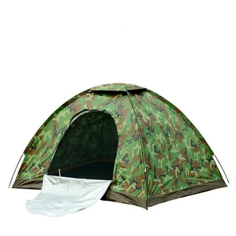 Камуфляжная кемпинговая палатка для 4 человек 200x200x130 см складной туристический