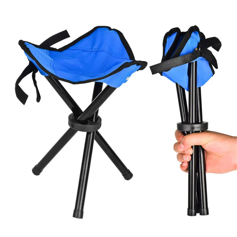 Портативный складной стул со штативом и чехлом для переноски|camping foldable chair|folding chair