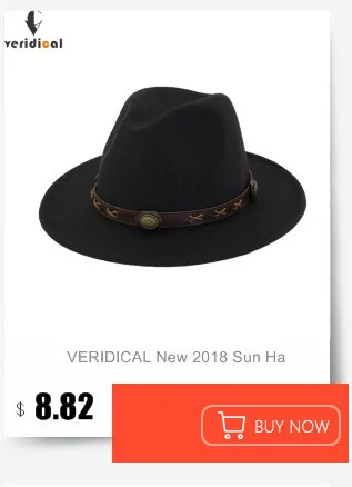 VERIDICAL, новинка, фетровая шляпа от солнца, ковбойская шляпа для мужчин и женщин, кепки для путешествий, джазовая шляпа, хорошее качество, ковбойские шляпы Chapeu