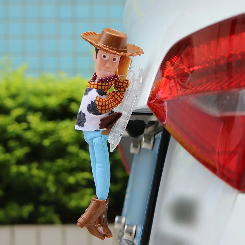 Смешно прекрасный Toy Story Шериф Вуди автомобиль кукла вне повесить игрушку милые