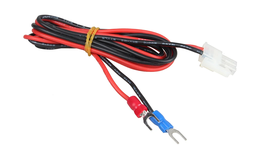 LERDGE 3d принтер аксессуары кабель питания мягкий силиконовый провод 18AWG длина Опционально для Lerdge-X части платы