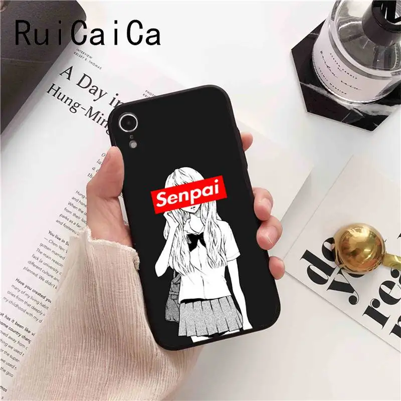 Ruicaica Sugoi Senpai Anime Waifu My Hero Academia Colorful Cute Phone Case for iPhone 8 7 6 6S 6Plus 5 5S SE XR X XS MAX | Мобильные