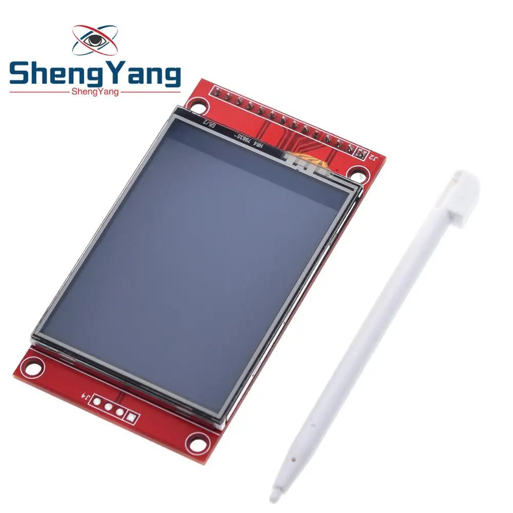 Серийный модуль ShengYang с ЖК дисплеем 2 4 дюйма 240x320 SPI TFT + адаптер PBC Micro SD ILI9341 5 В/3 3 В