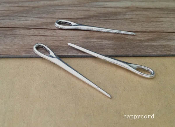 

20pcs/lot antique silver DIY needle accessories 6mmx38mm