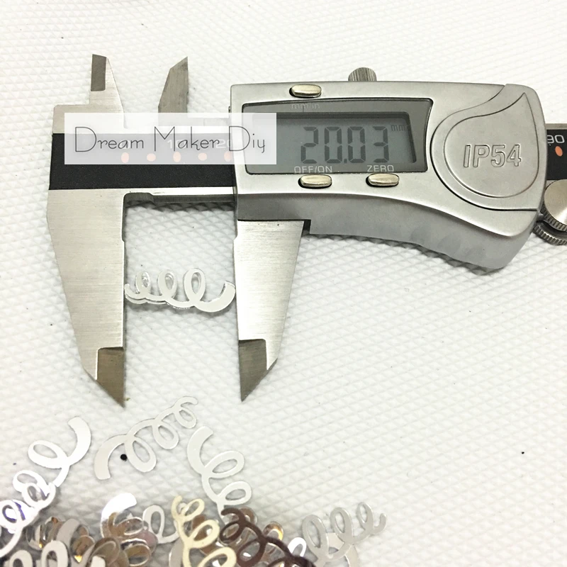 2000 шт./лот зигзаг спиральная форма свободные блестки ручной работы пайетки 16*18 мм