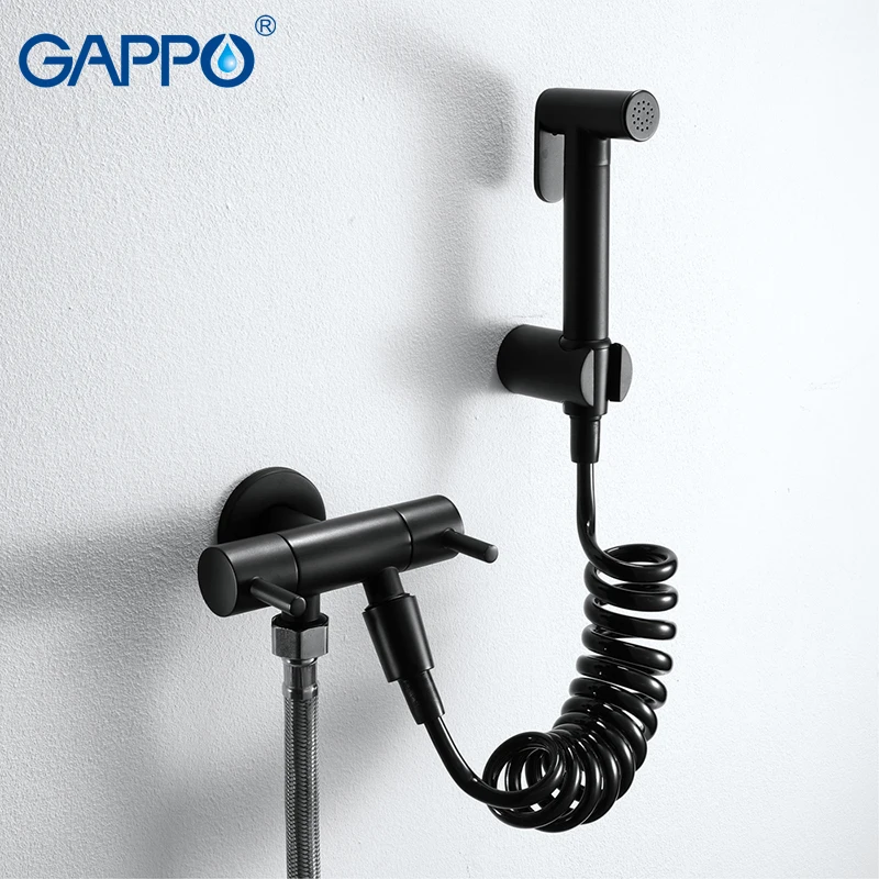 Биде GAPPO гигиеническое биде для душа черный мусульманский смеситель анальная