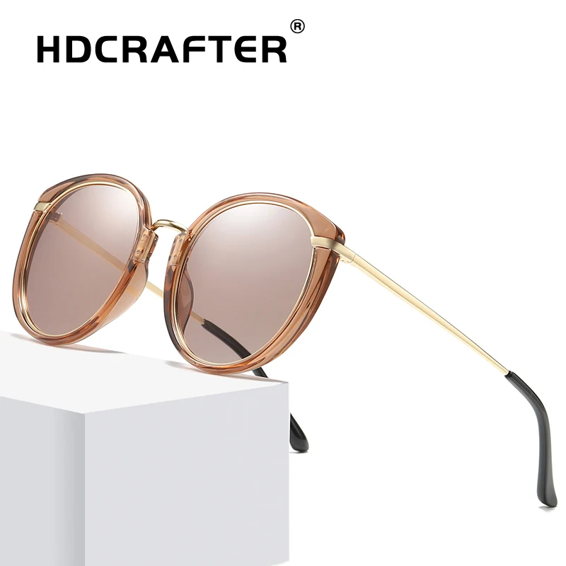 Солнцезащитные очки в стиле ретро поляризованные Для женщин модные брендовые