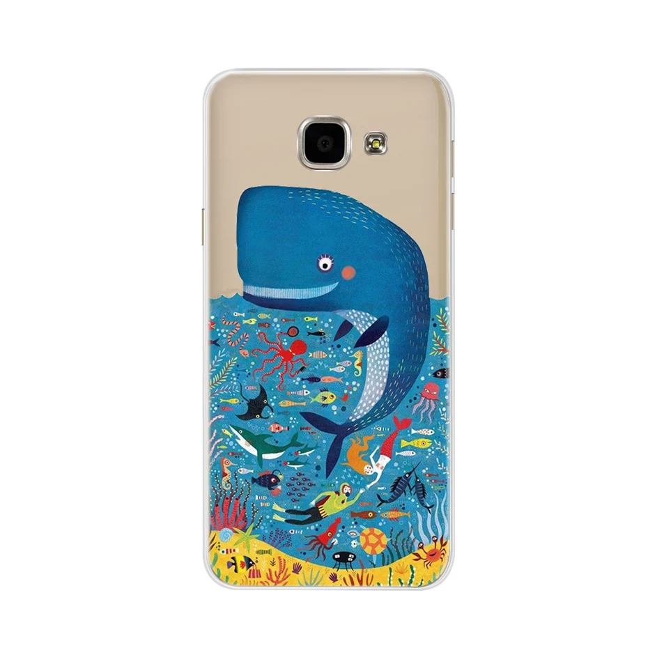 Чехол для Samsung Galaxy A5, A510, A510F, Мягкая силиконовая задняя крышка из ТПУ для Funda, Samsung A5, чехлы для телефона, бампер