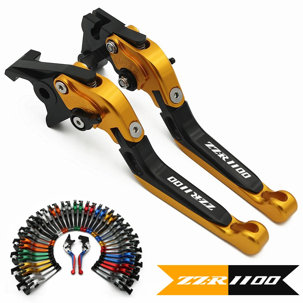 Мотоцикл Складная Выдвижная Регулируемая сцепные рычаги для Kawasaki ZZ-R1100 ZZR 1100 1990-1992