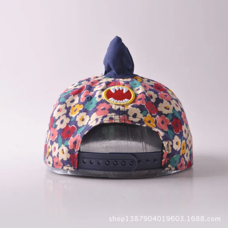 Весенняя Детская кепка в стиле хип хоп бейсбольная плоская с мультяшным