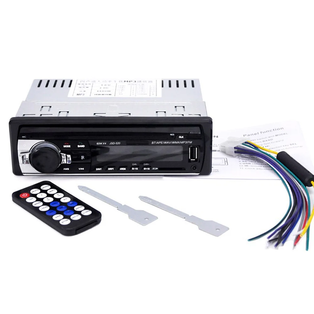 

AOSHIKE 1 DIN Car Mp3 Player Bluetooth 12V FM Radio Mp3 Music Multimedia Player Support Bluetooth USB/SD Car Electronics In-Dash
