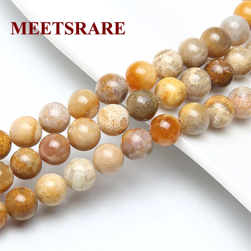 Натуральный камень коралловые Нефы круглый Размер бусин 4 6 8 10 12 мм Изготовление