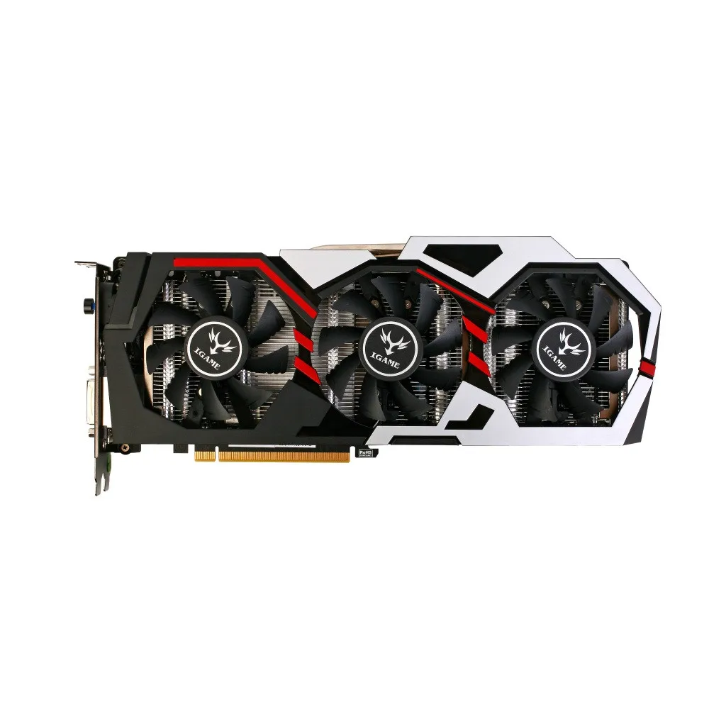 Красочные GTX1060 U 3GD5 TOP1594 1809/8008 МГц 192bit игровая видеокарта M0313| |