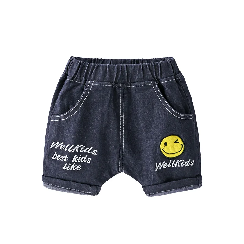 Детские джинсовые шорты 2020 летние для мальчиков детская одежда милые Мультяшные