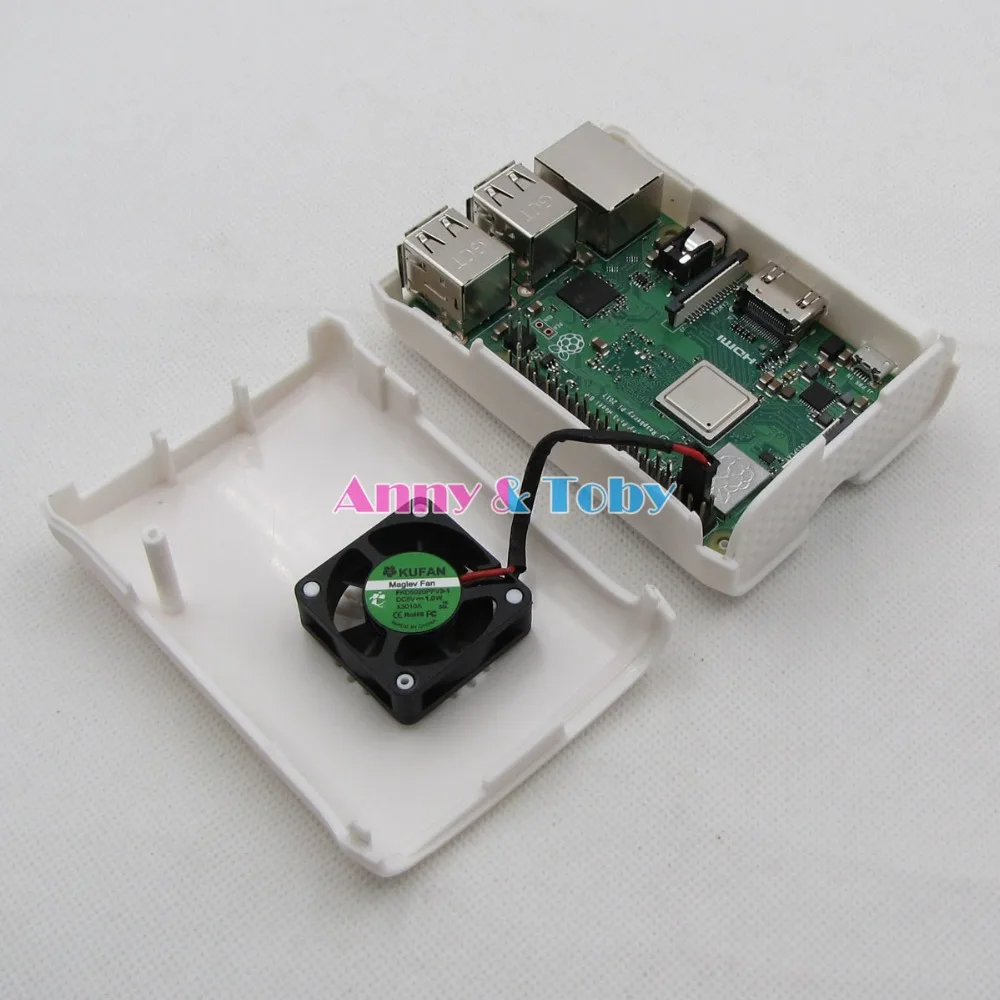 Модель B42: Raspberry PI 3B + plus B Белый Корпус Корпуса корпуса корпус из АБС-пластика для Ras