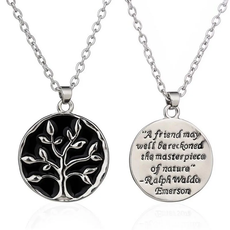 Друг вполне может считаться шедевр природы Ожерелья для мужчин кулон письмо