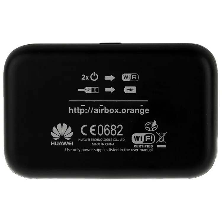 Разблокированный Карманный Wi Fi роутер 4G LTE Huawei E5372 3G 2G со встроенным