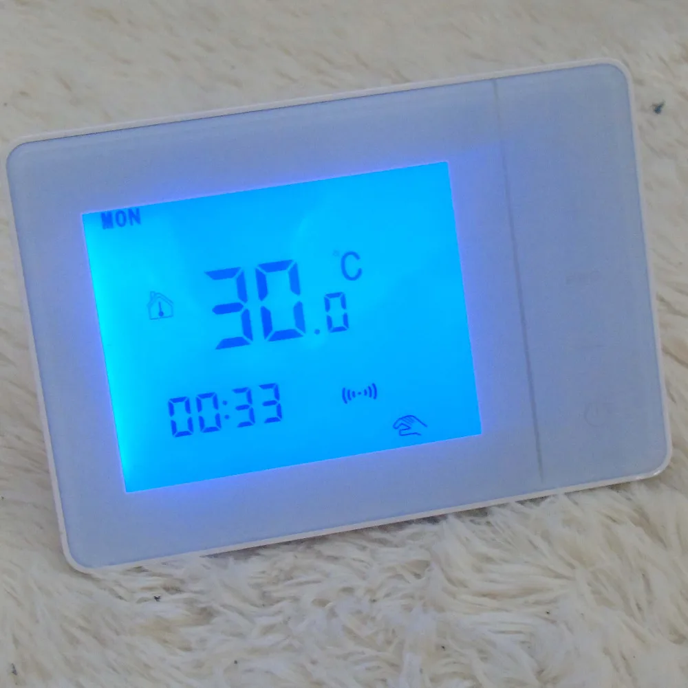 Программируемый беспроводной термостат с нагревательным газовым котлом 470 МГц 433