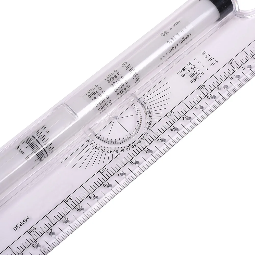 Универсальный скользящий параллельный линейка планер 30 см/11 75 дюйма|rolling parallel