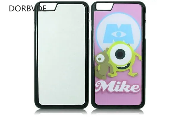 I6 PC Сублимация чехол для iPhone 6 6S 7 Plus Coque жесткий Пластик DIY 2D сублимации крышка с пустой Простыни передачу тепла Fundas