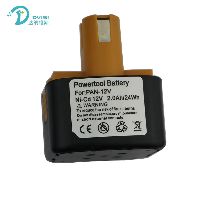 Новый 12V 2.0Ah 2000mAh Сменный электроинструмент батарея для Panasonic Drill EY3000 EY6000 EY7000 серии