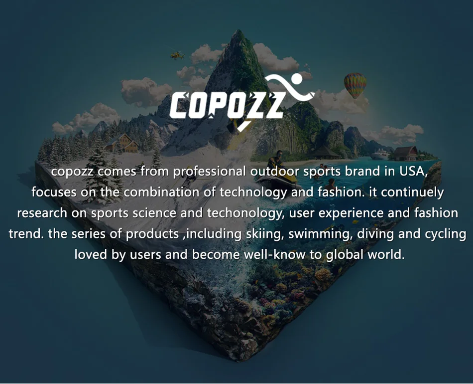 COPOZZ Профессиональный Водонепроницаемый покрытие прозрачное с двойными линзами Анти-туман Плавание очки анти-УФ Для мужчин Для женщин Очки плавательные очки с Чехол