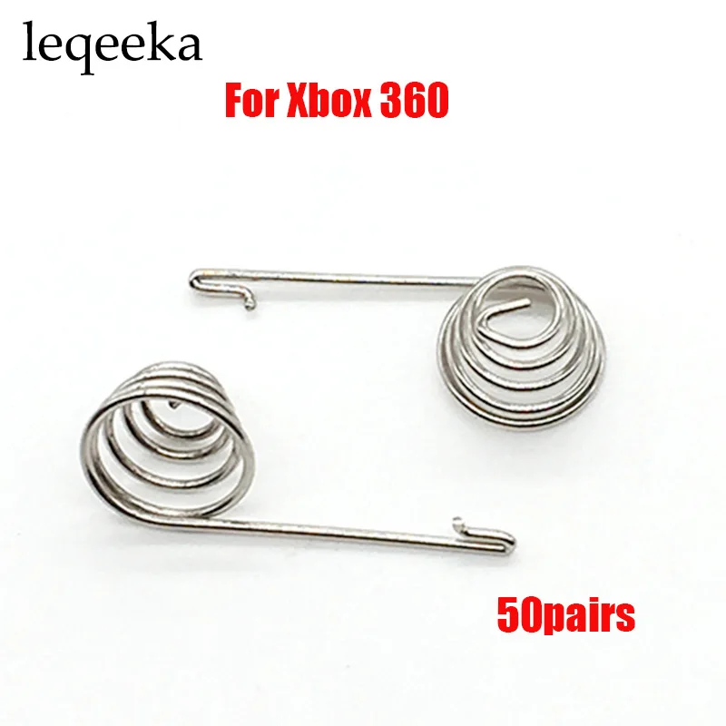 50 пар для Xbox 360 xbox360 Беспроводной регулятор пружины аккумуляторов 2 PCB ремонт