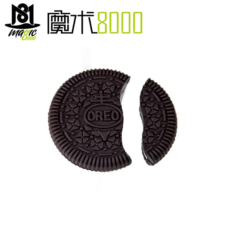 Восстановленное CYRIL-Печенье Oreo с откушенным краем печенье/Печенье Oreo с откушенным краем печенье сюрприз крупным планом волшебный трюк/волшебные игрушки