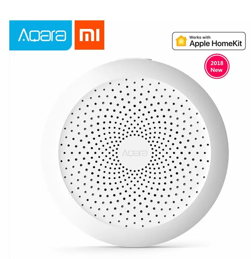 Xiao mi jia Aqara концентратор Gateway с RGB светодиодный ночной Светильник Smart work Apple Homekit home